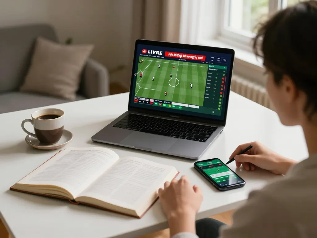 Engage in kèo bóng đá ngày mai with strategic betting from the comfort of your home, showing active online sports betting.
