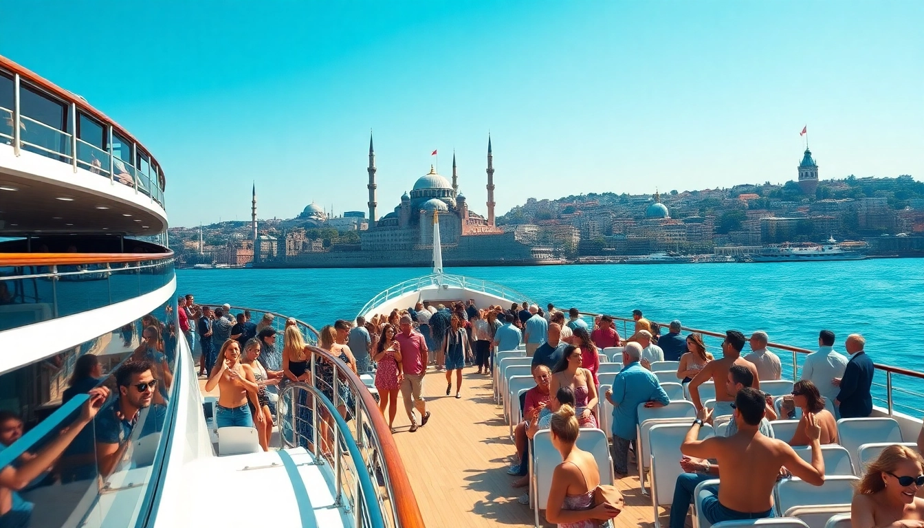 Bieten Sie mit der Bosphorus-Tagkreuzfahrt einen einzigartigen Einblick in die Schönheit Istanbuls.