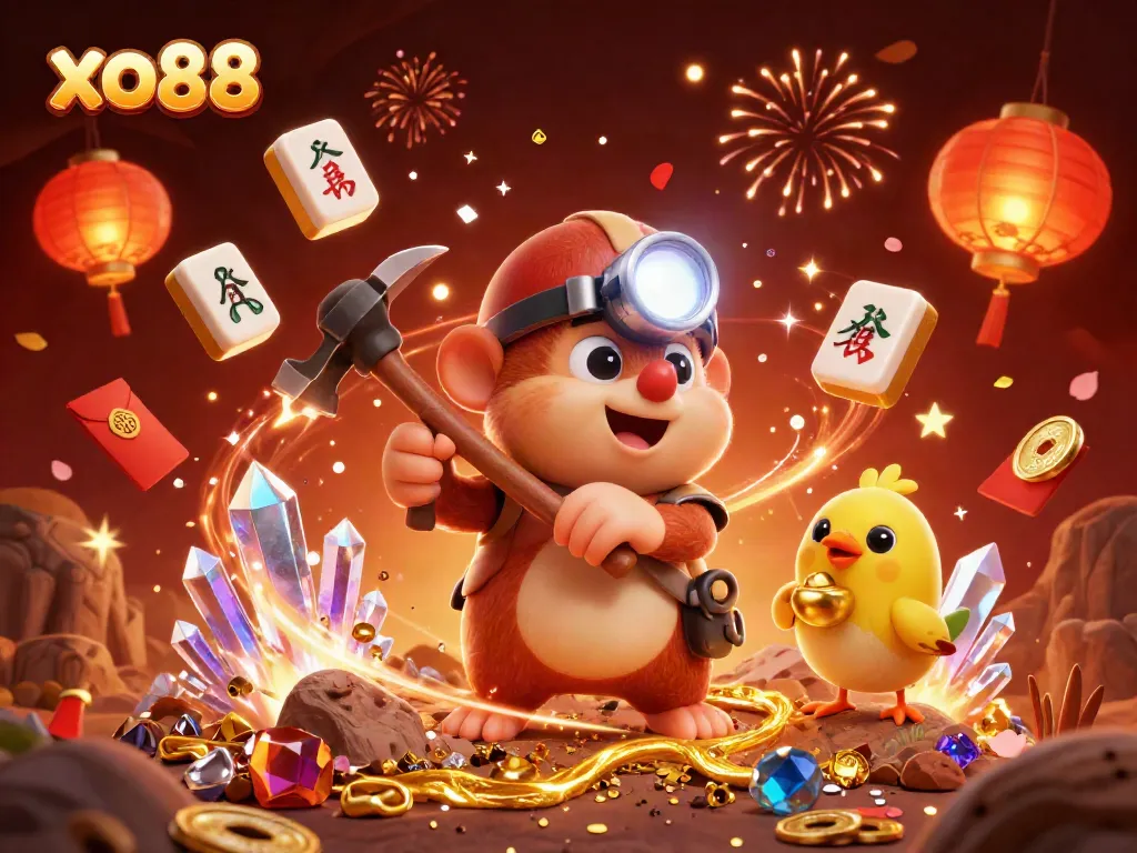 Experience the thrilling world of xo88 as the treasure hunter mole discovers hidden gems and rich rewards.