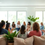 Engaging mental health awareness workshop fostering community connection and support.