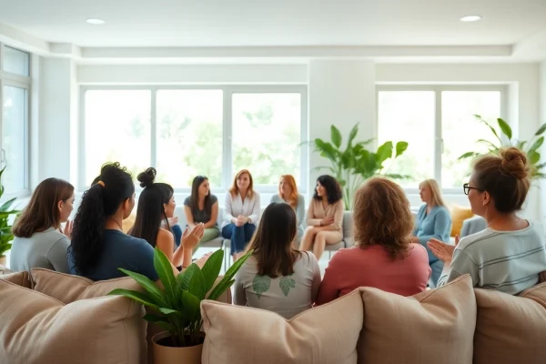 Engaging mental health awareness workshop fostering community connection and support.