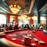 Visually stunning casino scene showcasing relaxing gaming experiences at casinospiele.de.