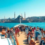 Bieten Sie mit der Bosphorus-Tagkreuzfahrt einen einzigartigen Einblick in die Schönheit Istanbuls.